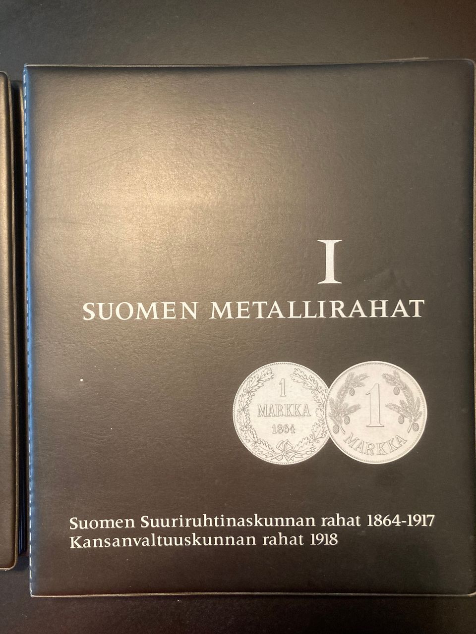 Suomen metallirahat 1&2 kansiot