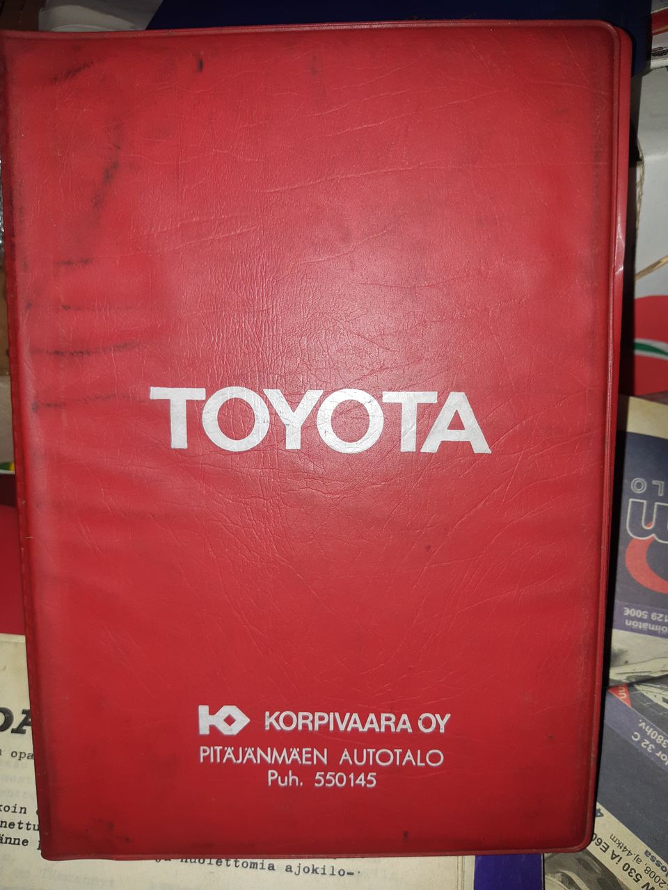 Toyota asiapaperikansio