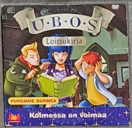 Ubos loitsukirja kolmessa on voimaa dvd