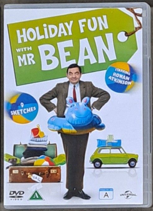 Holiday fun with mr bean dvd