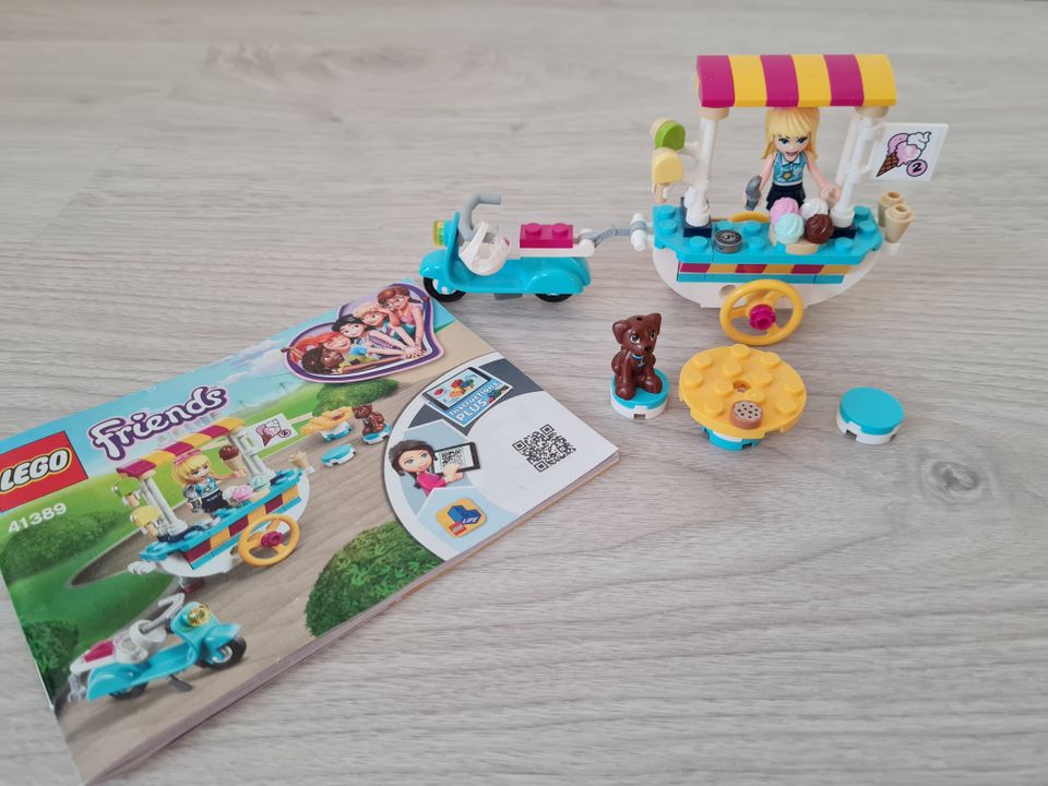 Lego Friends Stephanien jäätelökioski 41389