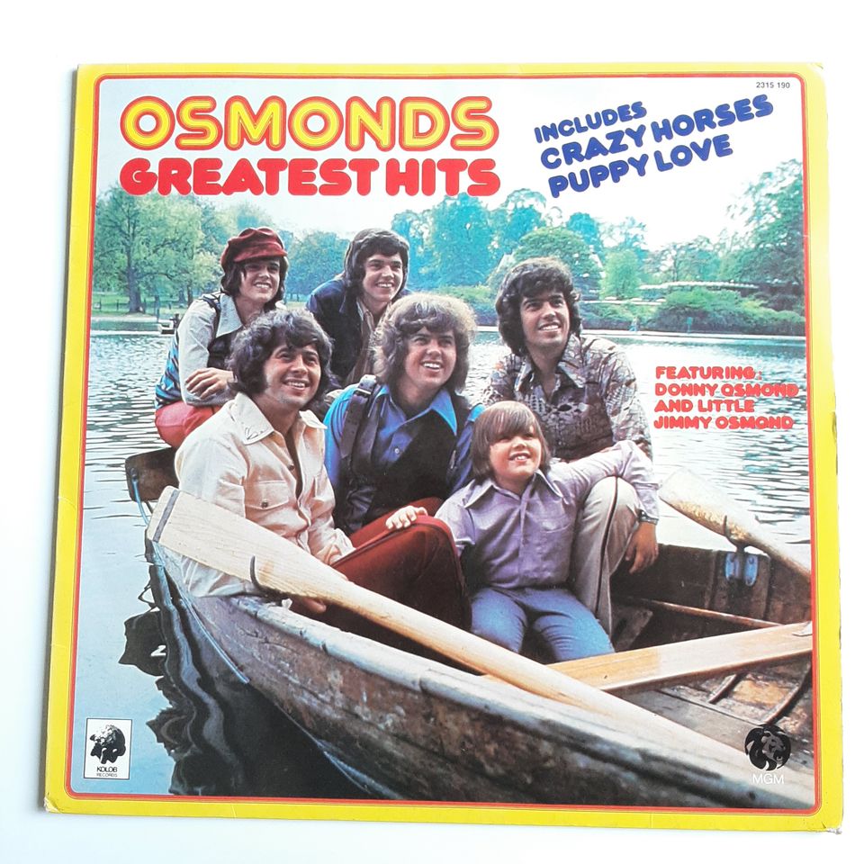 Osmonds - Greatest Hits LP