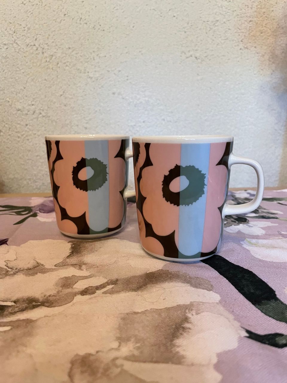 Marimekko Unikko Ralli mukit 2kpl setti