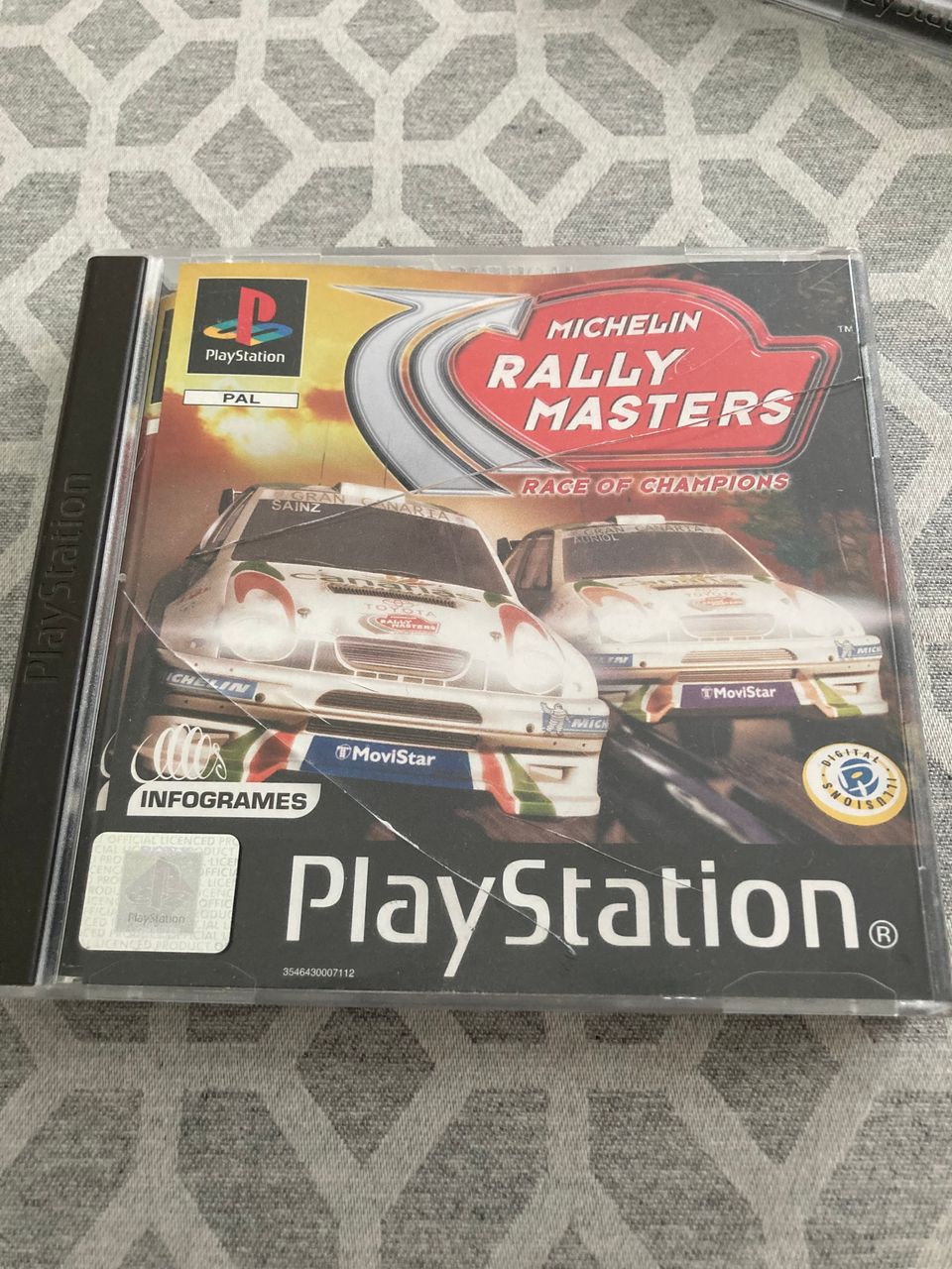 Playstation 1 Rally Masters peli