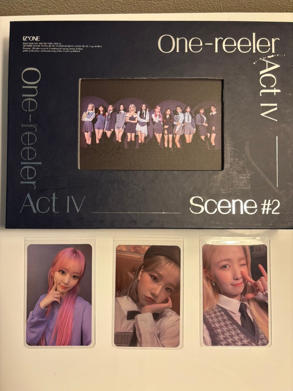 Kpop Iz*one one reeler act IV albumi