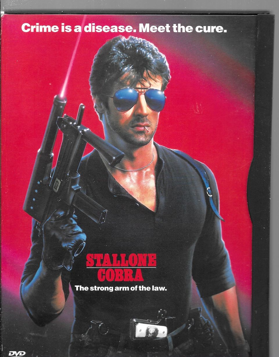 DVD Cobra  1999. Suomi teksti. Sylvester Stallone leffa