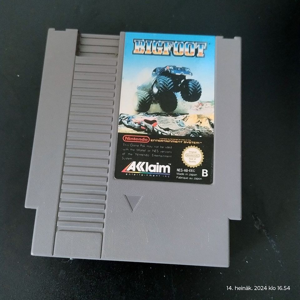 Bigfoot (Nintendo, NES 8-Bit peli)