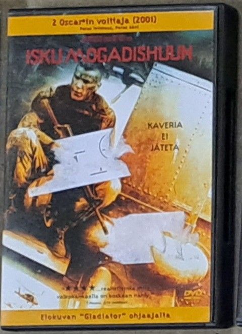 Isku mogadishuun dvd