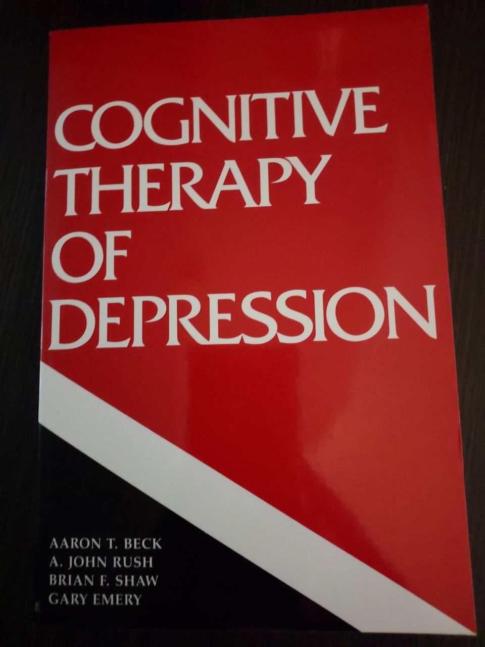 Aaron Beck: Cognitive Therapy of Depression