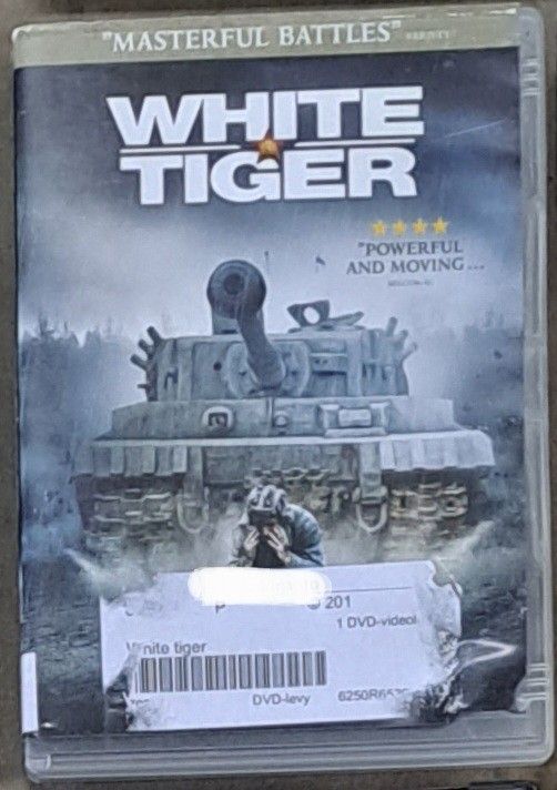 White tiger dvd