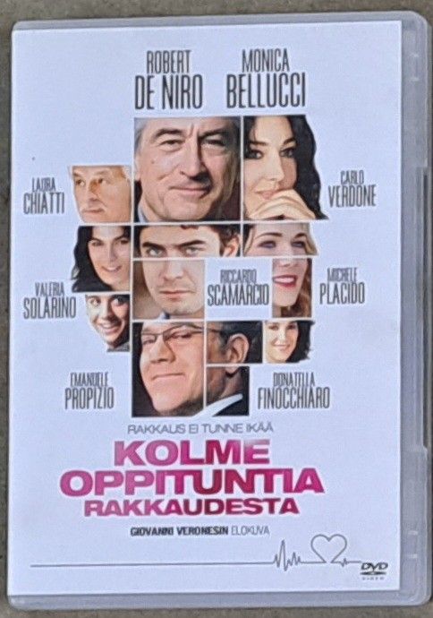 Kolme oppituntia rakkaudesta dvd