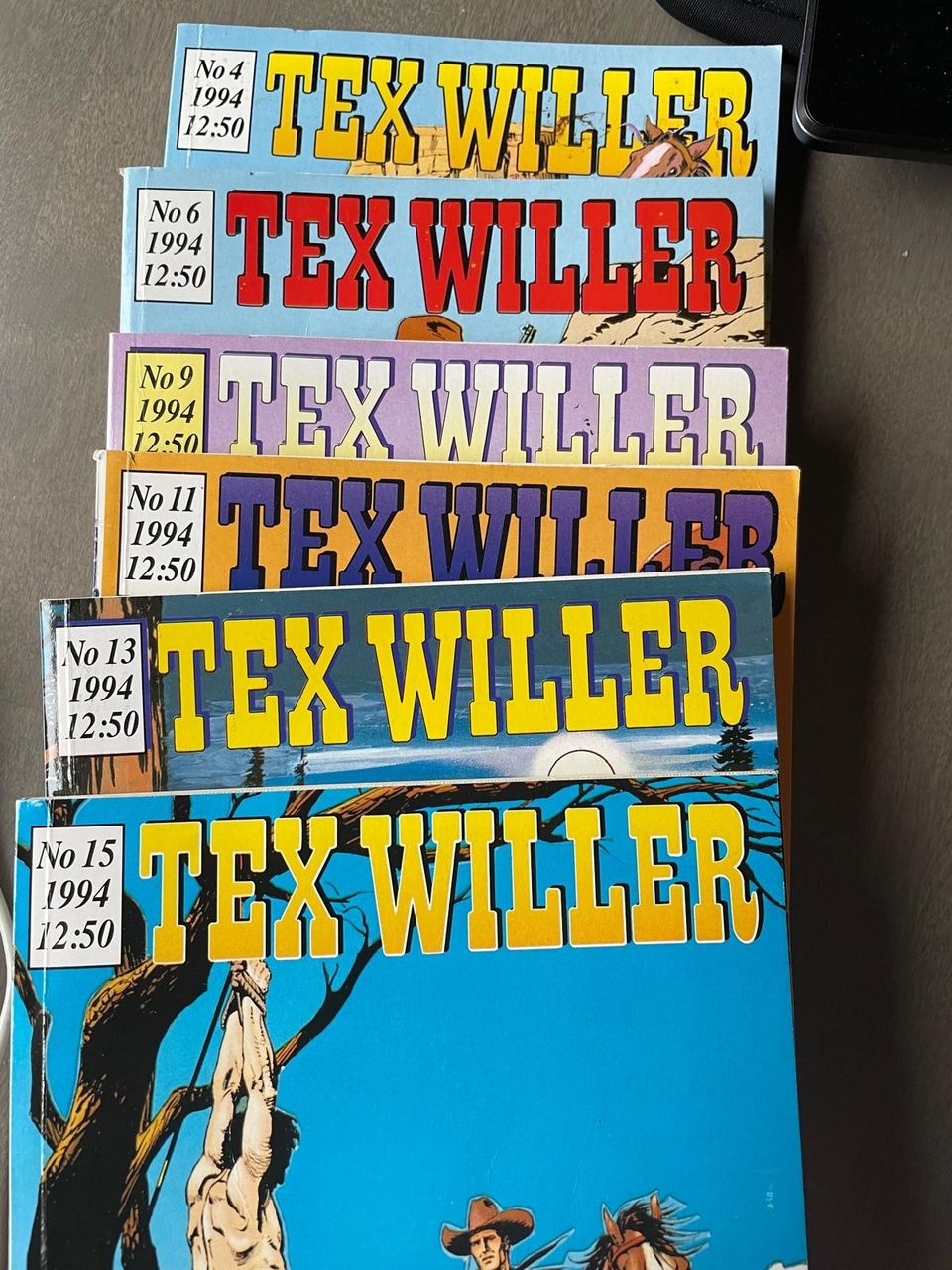 Tex Willer sarjakuvalehtiä