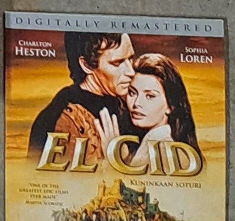 El cid kuninkaan soturi dvd