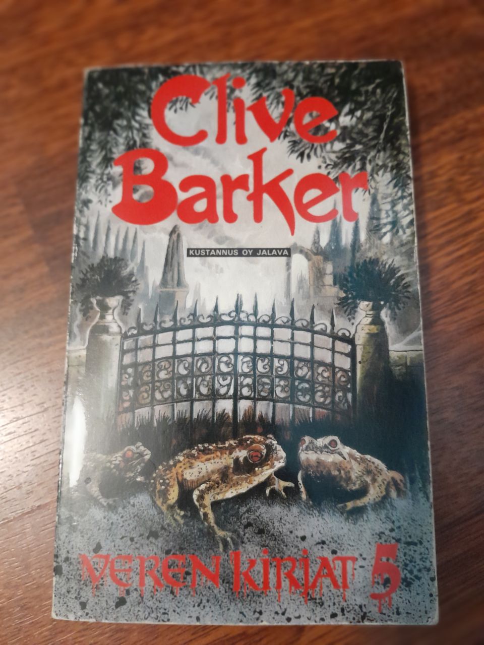 Clive barker - Verenkirjat 5