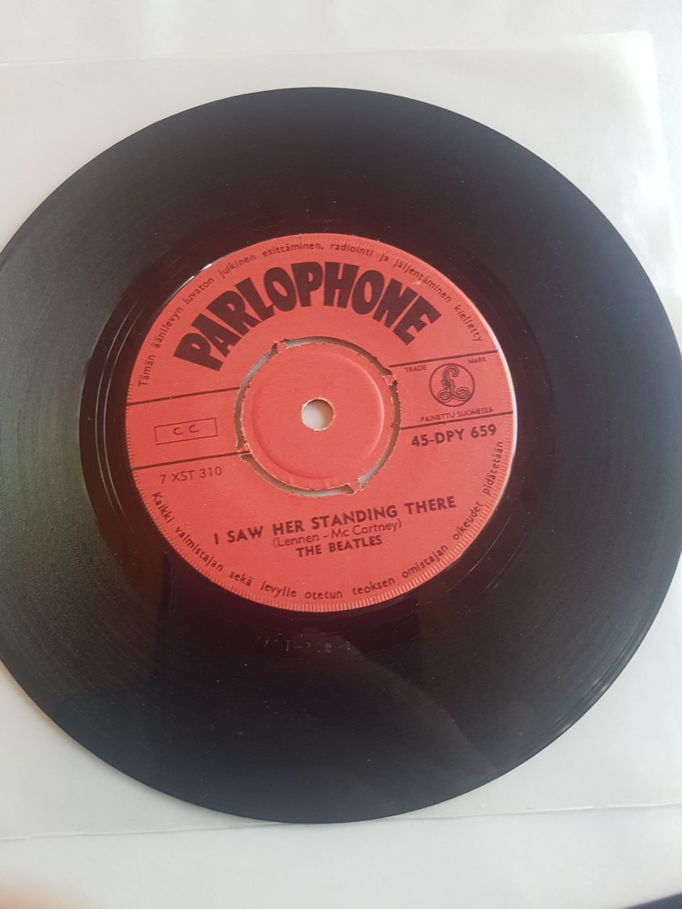 Beatles All my loving vinyyli single