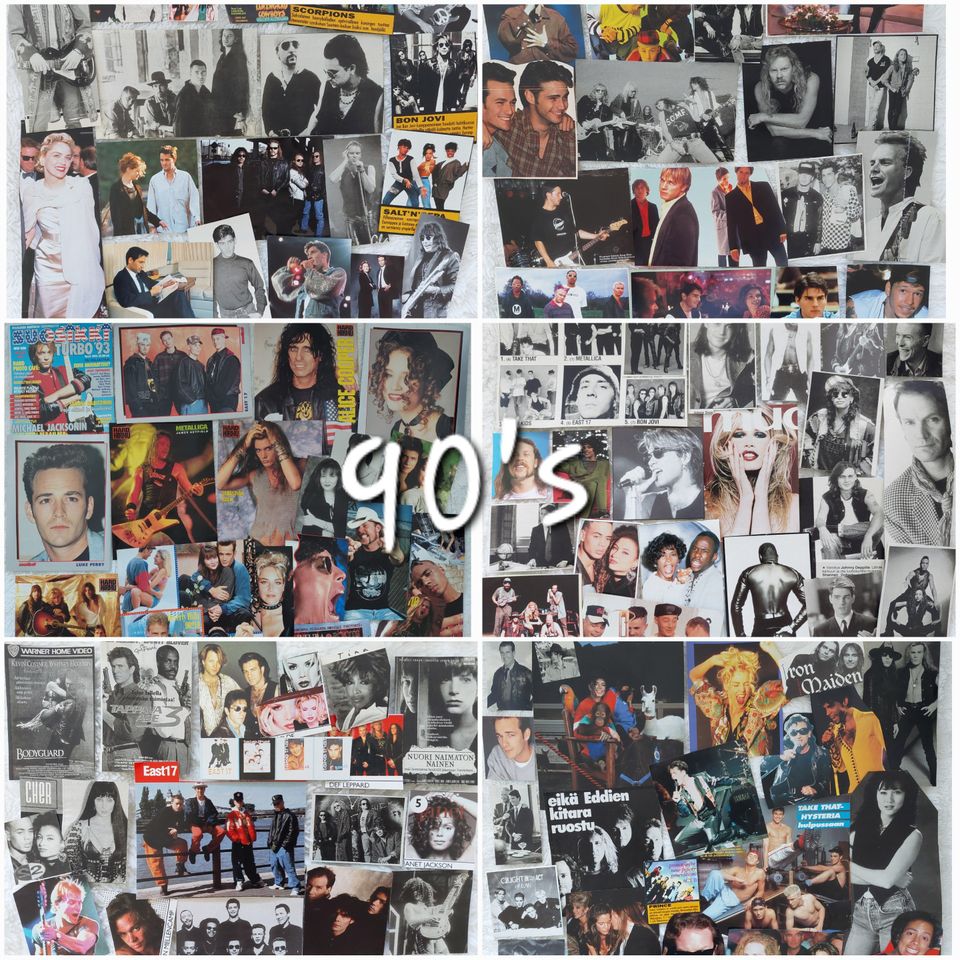 90-luku Pop/Rock kuvia 120 kpl (2)