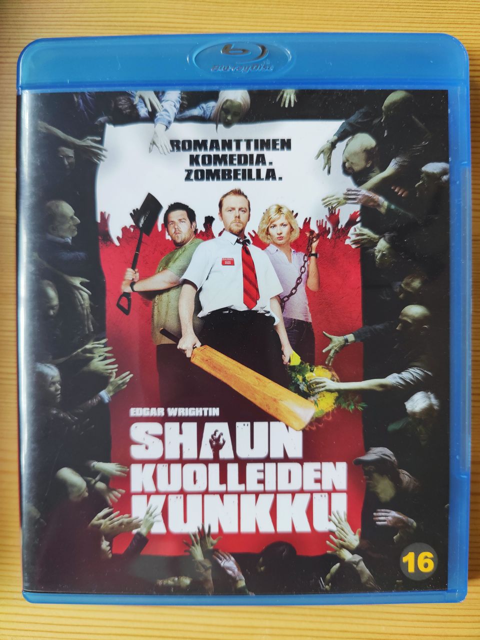 Shaun, Kuolleiden Kunkku (Shaun Of The Dead) Blu-Ray