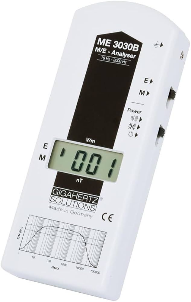 EMF/LF-analysaattori ME3030B sähkösumun (sähkömagneettinen säteily) mittaukseen