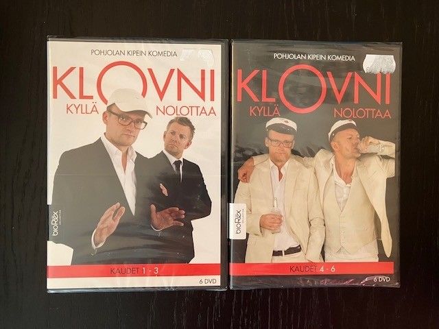 Klovni kyllä nolottaa - Kaudet 1-6 (DVD)