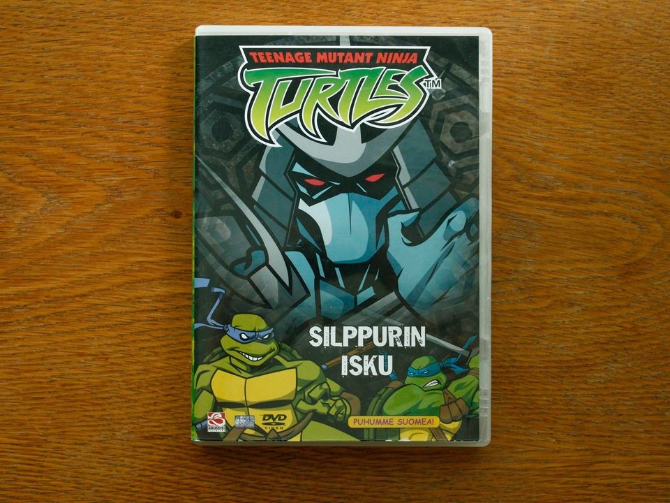 Teenage Mutant Ninja Turtles Silppurin Isku DVD