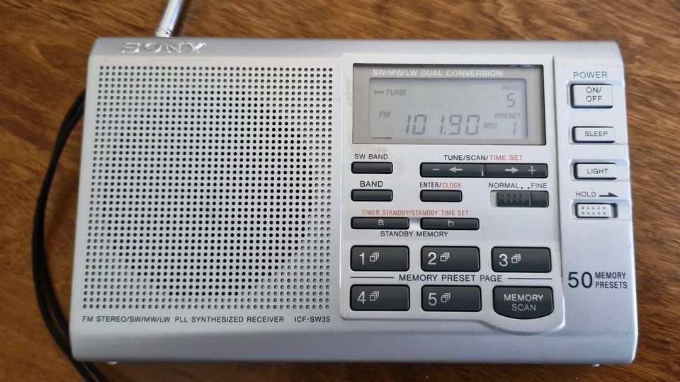 Sony ICF-SW35 maailmanradio