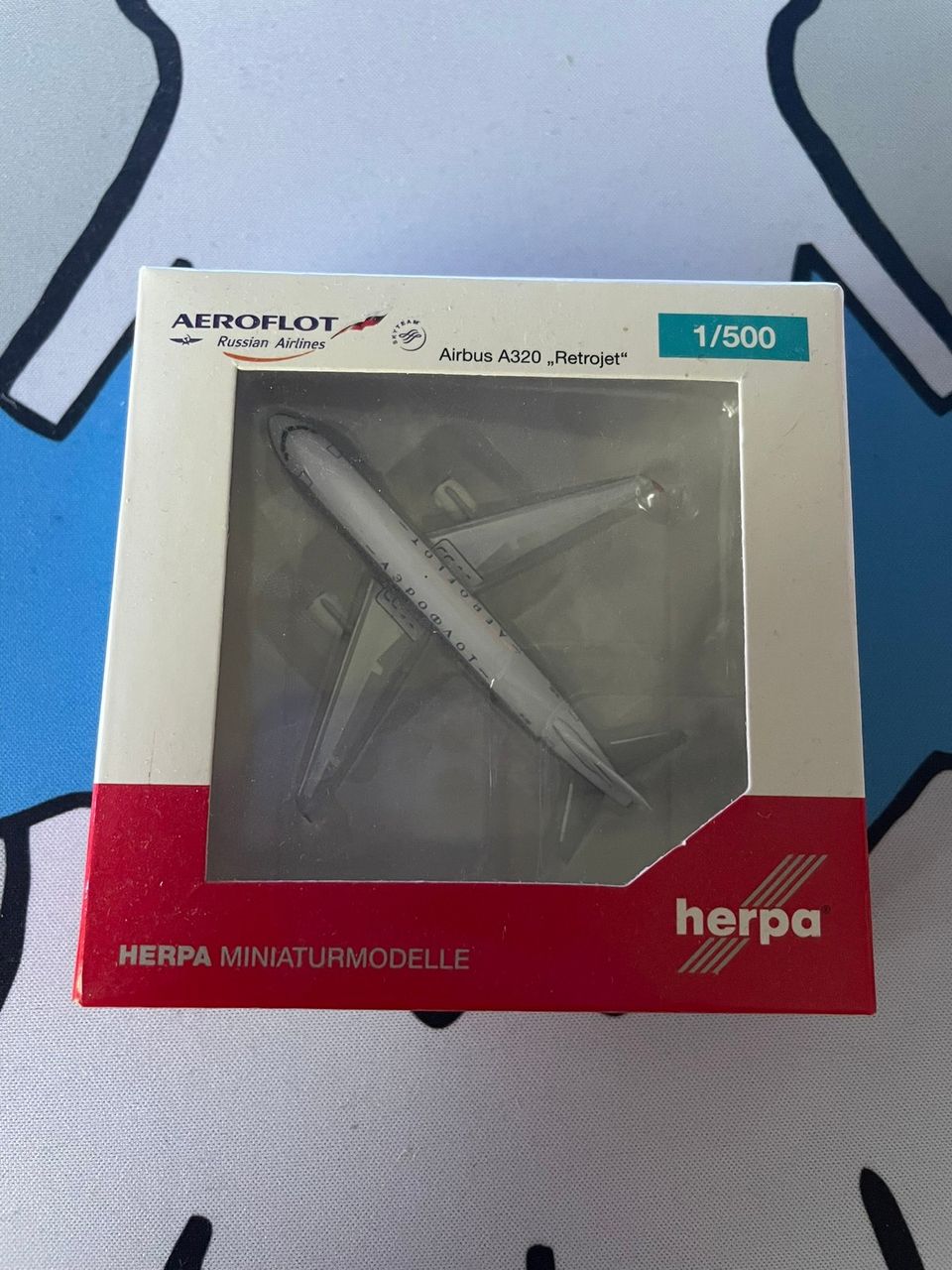 HERPA 1:500 Aeroflot Airbus A320