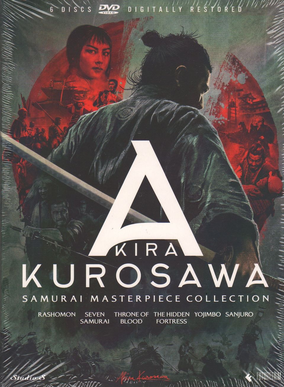 DVD PAL 004 – Akira Kurosawa, Samurai Masterpiece Collection