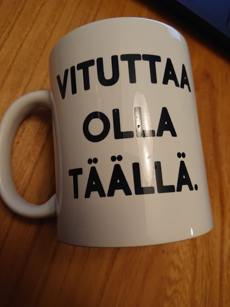 Vtuttaa olla täällä muki 3dl