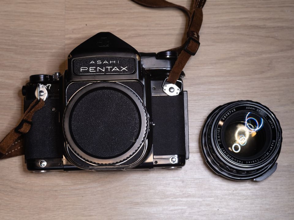 Pentax 6x7 MLU & Pentax 105mm f2.4