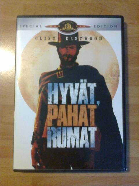 DVD Hyvät, pahat ja rumat. (vain nouto)