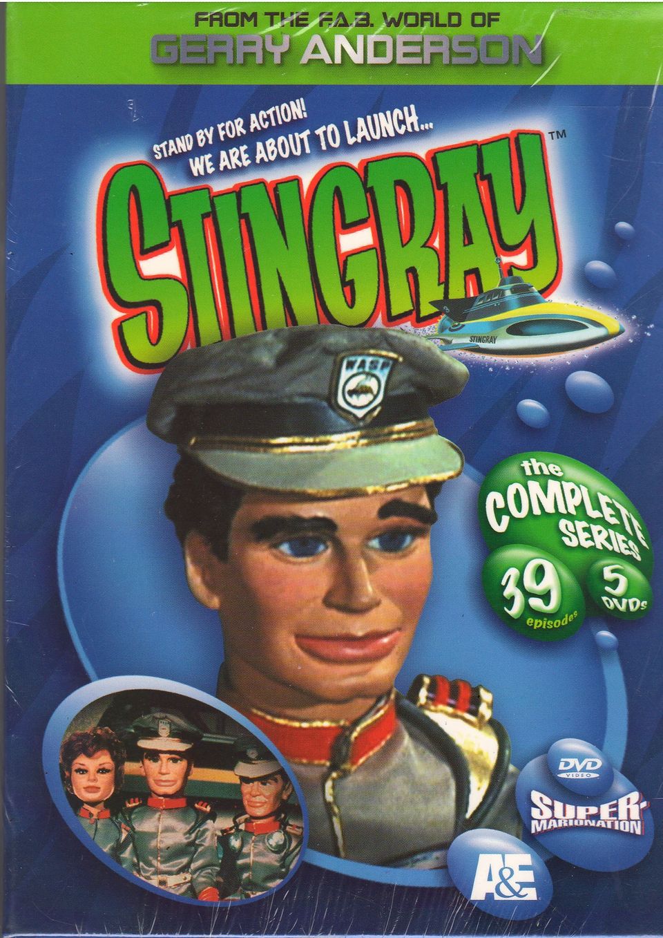 DVD NTSC 001 – Stingray – Gerry Andersson Stingray