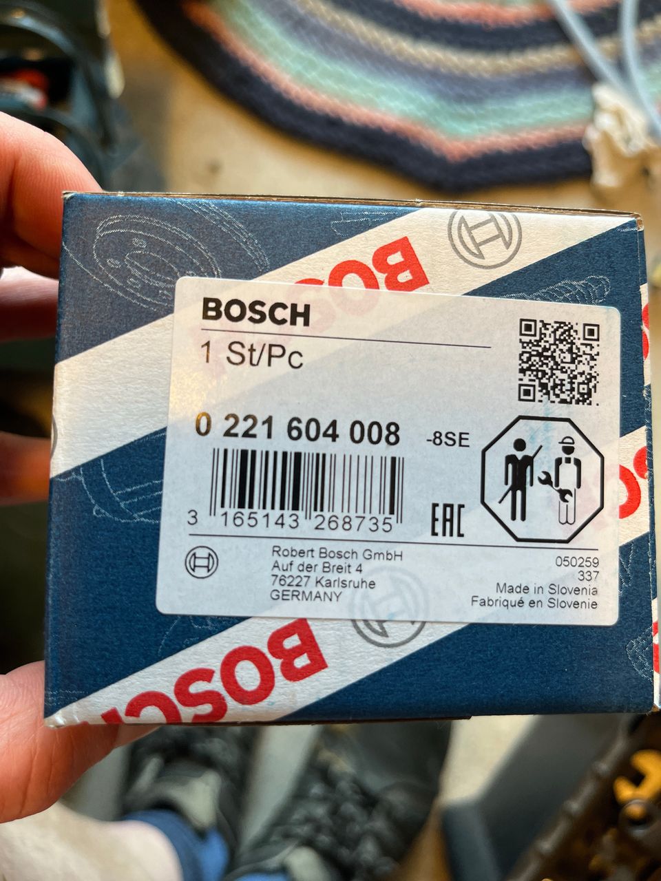 Sytytyspuola Bosch 0 221 604 008