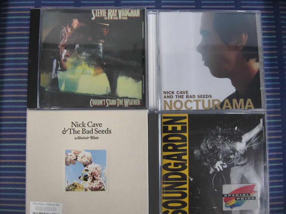 Stevie Ray Vaughan, Nick Cave, Soundgarden, DAD, I Nomadi, Lonestar