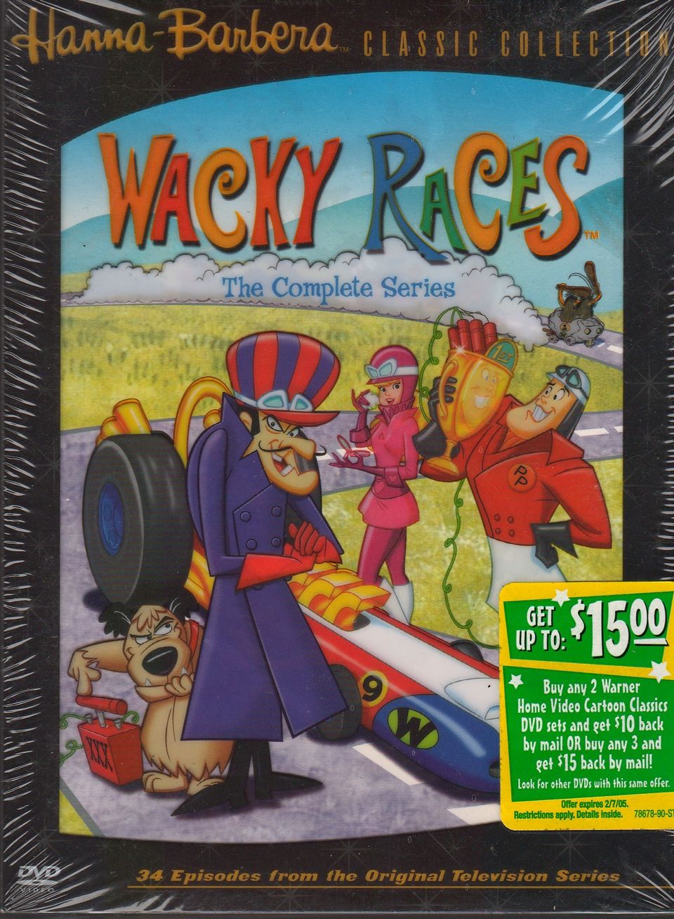 DVD NTSC 003 – Wacky Races