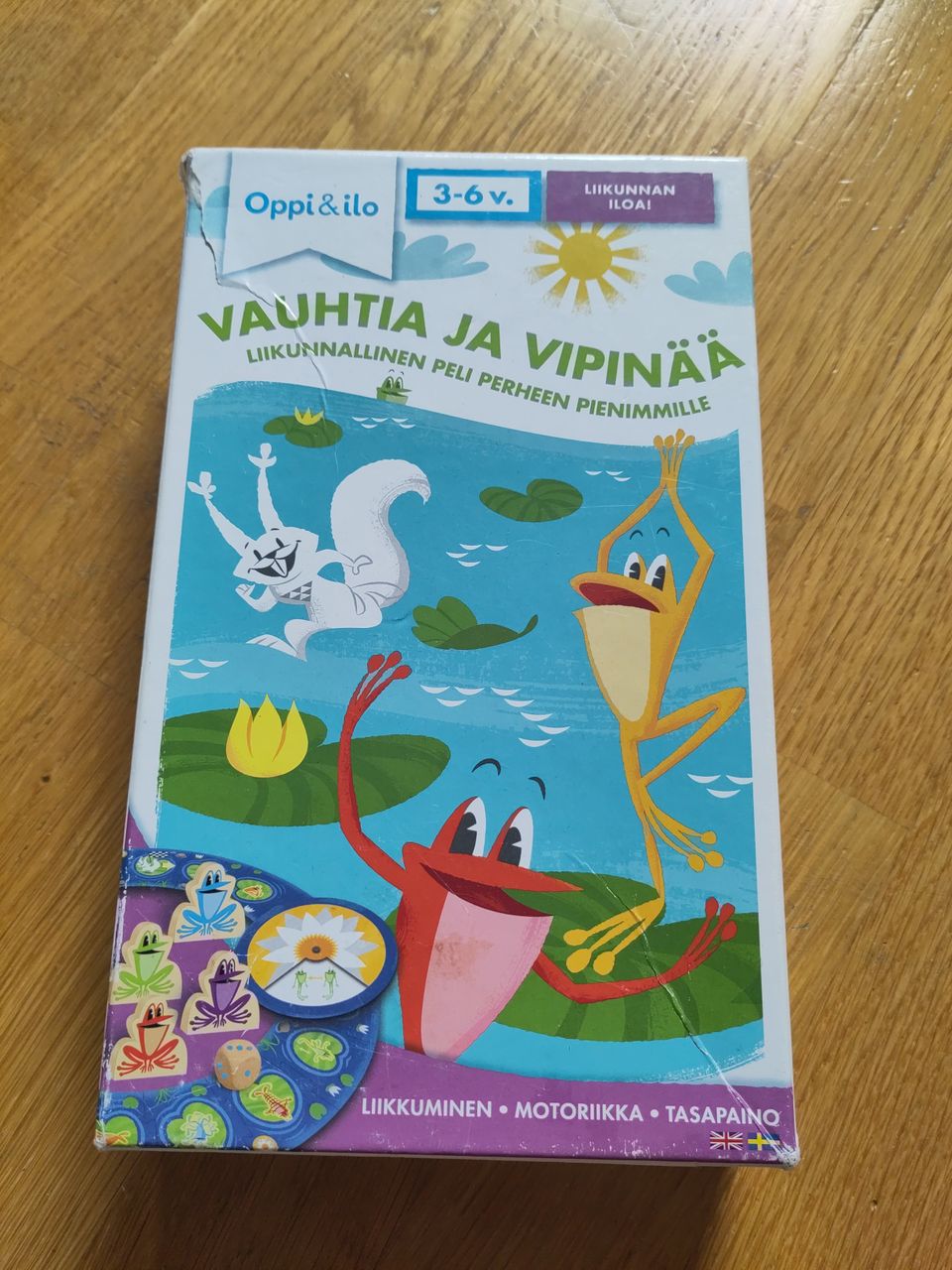 Oppi ja ilo, Vauhtia ja vipinää peli (ikäsuositus 3-6 v)