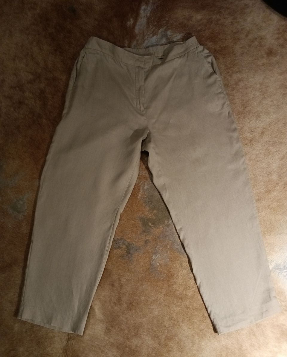 Pellava housut Stockmann 44/XL