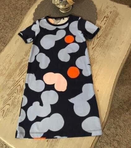 Marimekko: Niittu poppari mekko kokoa 92/98 cm