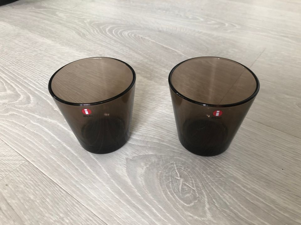 Iittala kartio juomalasit hiekka x2