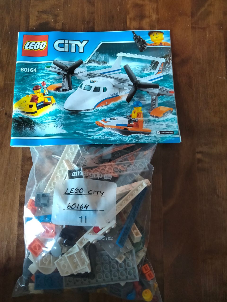 Lego City 60164 Meripelastuslentokone