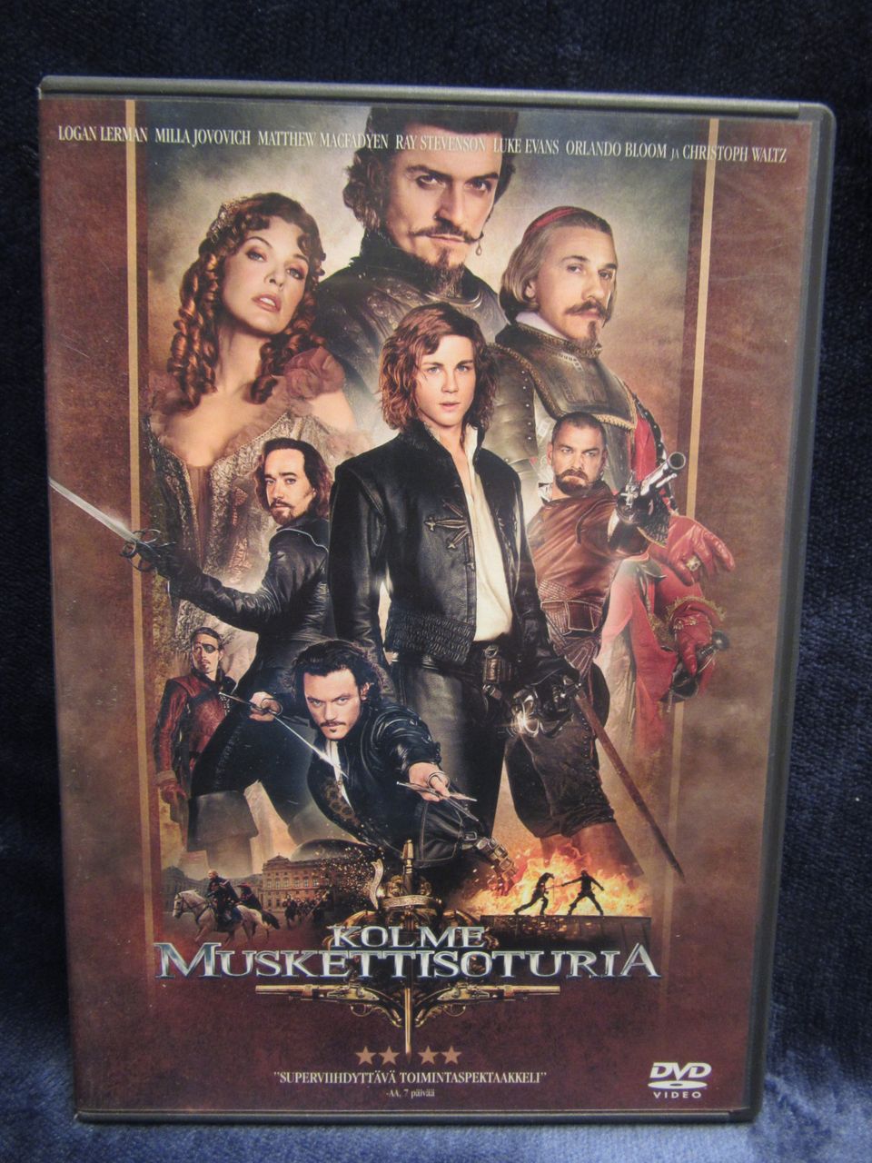 Kolme Muskettisoturia dvd