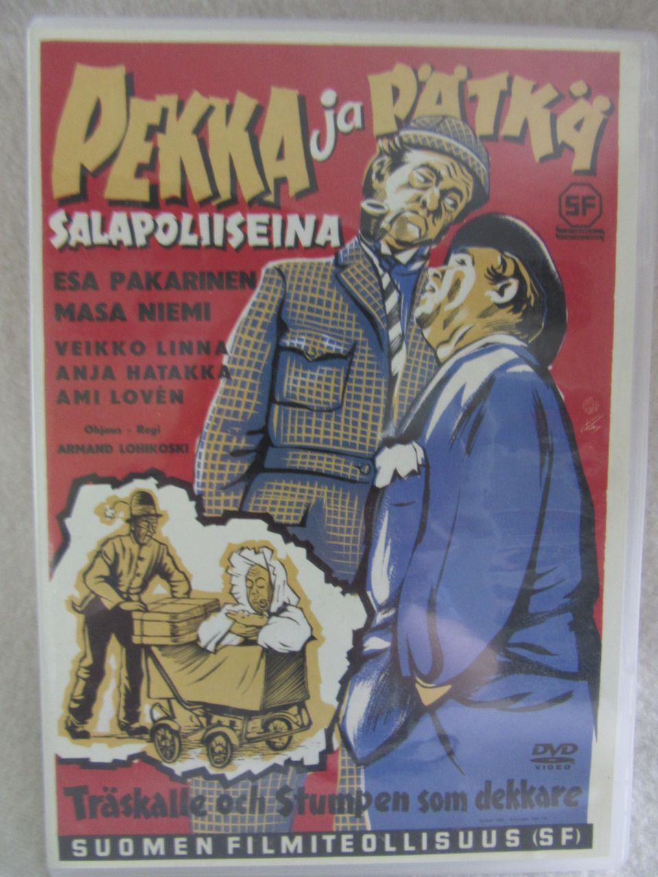 Pekka ja Pätkä Salapoliiseina dvd