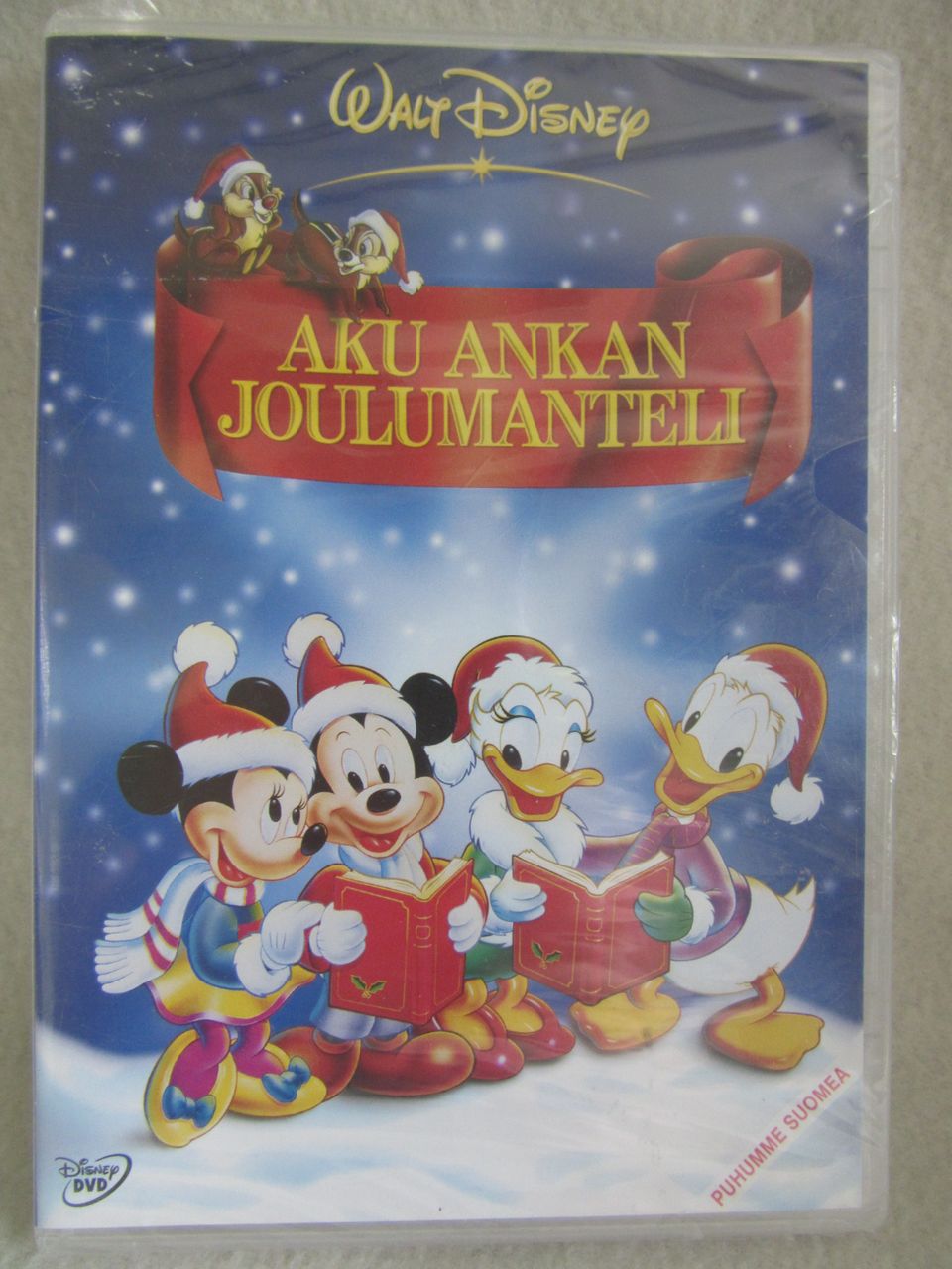 Aku Ankan Joulumanteli dvd uusi