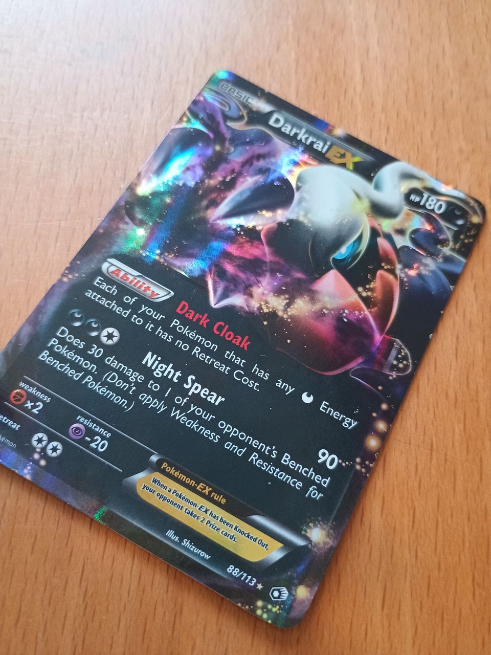 Darkrai ex holo 88/113