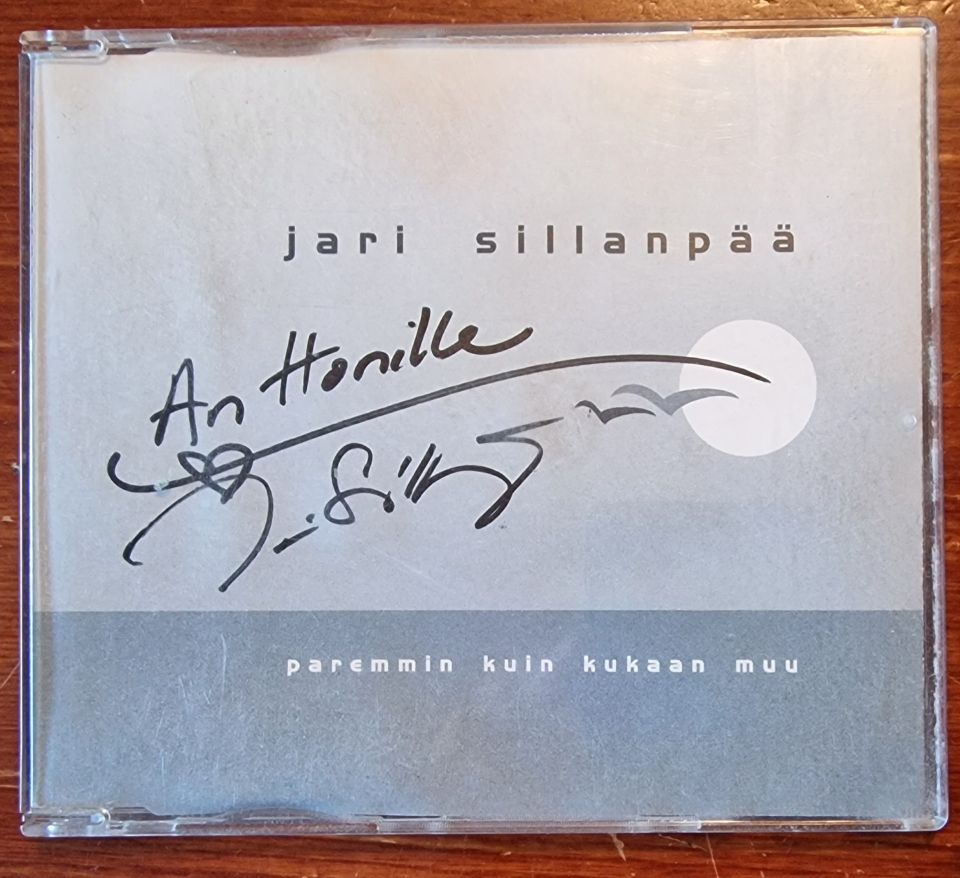 Jari Sillanpää - Paremmin kuin kukaan muu - cds "Nimmarilla"