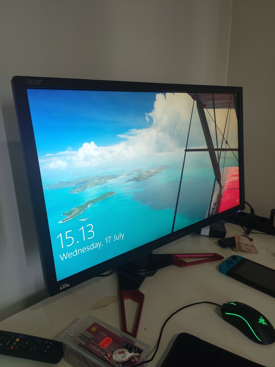 4K UHD 28" 1ms G-SYNC pelinäyttö