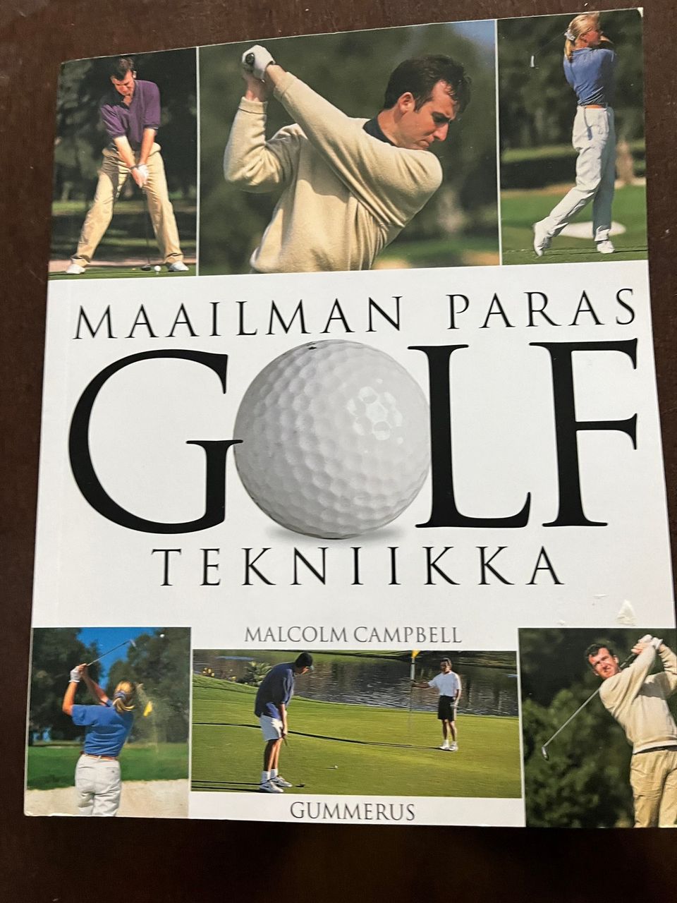 Uusi kirja Maailman paras Golf tekniikka