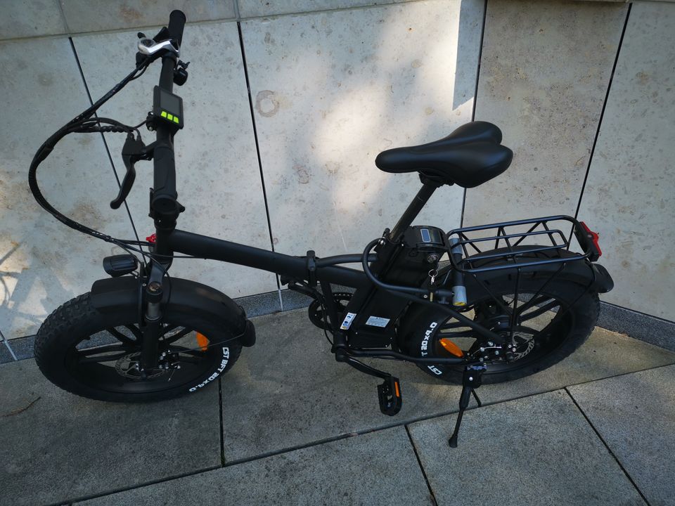 GZR foldable fat e-bike