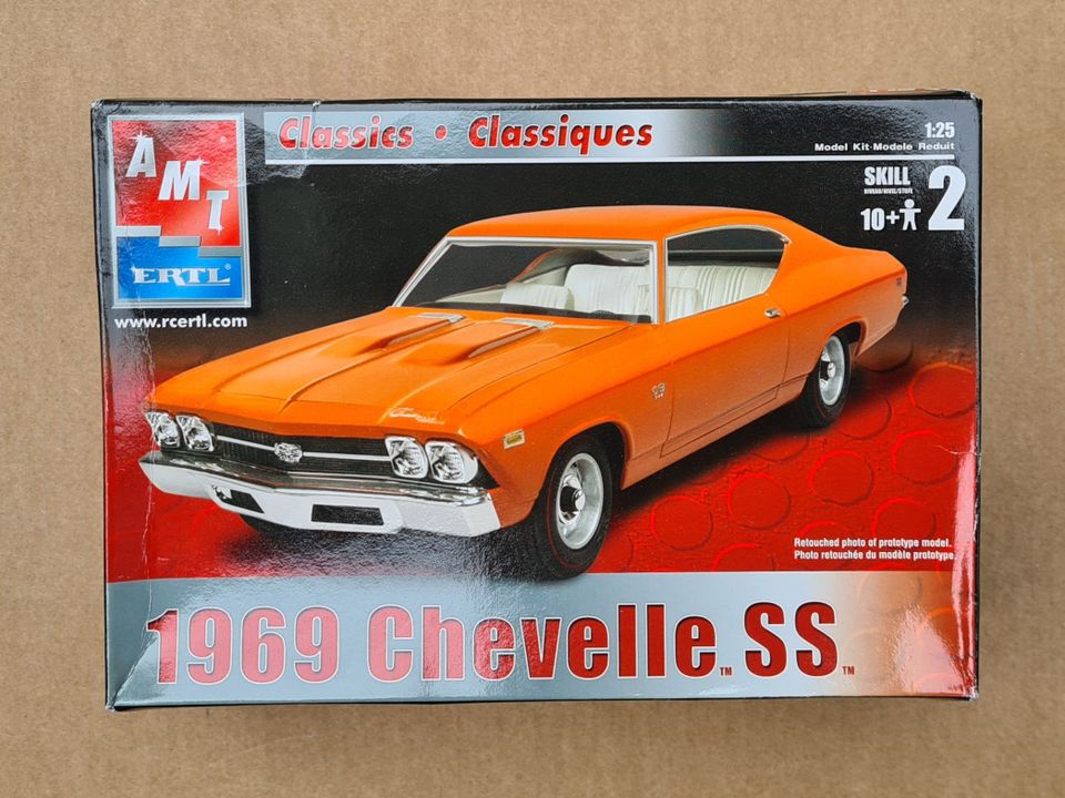 AMT (31792) - 1969 Chevelle SS 1:25