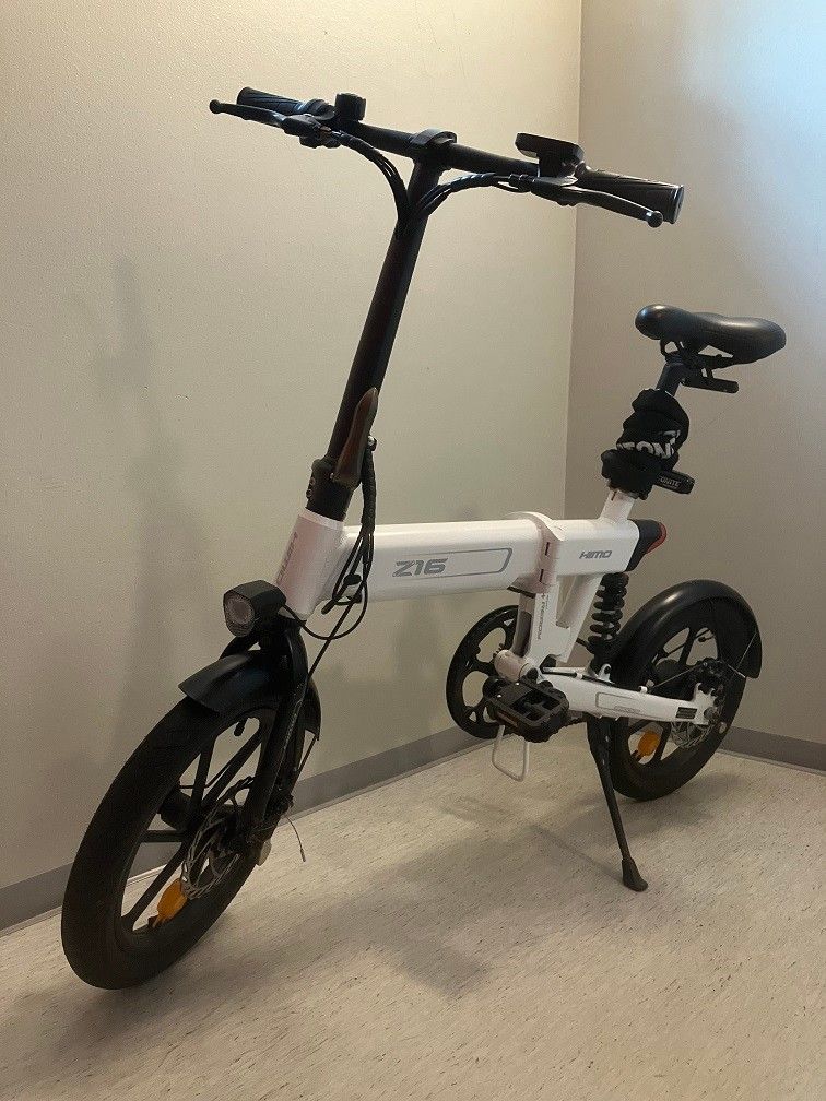 HIMO Z16 folding electric bike with hand throttle/pedal assist