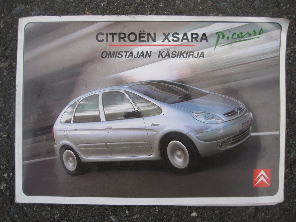 Citroen Xsara Picasso käyttö-ohjekirja Suomen-kielinen